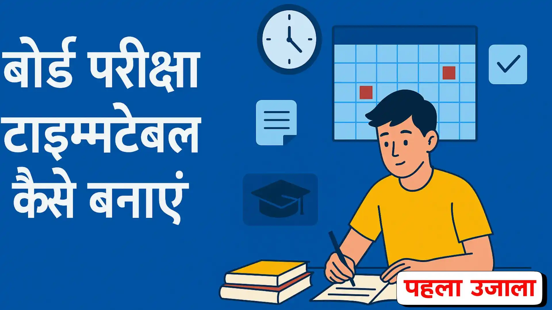 बोर्ड परीक्षा टाइमटेबल कैसे बनाएं टॉपर की प्लानिंग गाइड