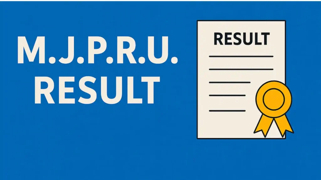 MJPRU Result